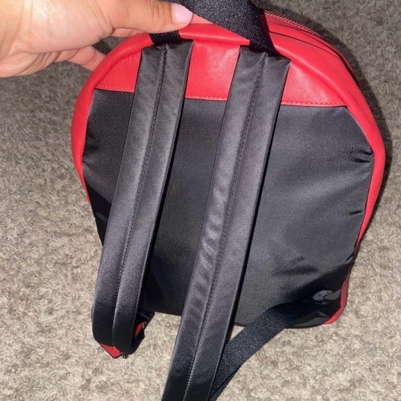 Red Checkered Coach Backpack - Picture 4 of 10